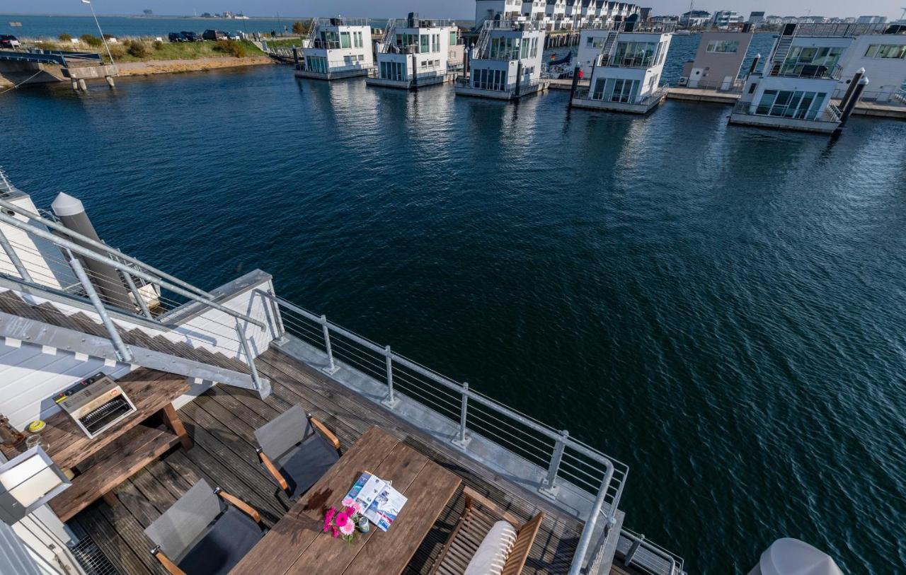 オルペニッツ Schwimmendes Haus 10 Grad Ostヴィラ エクステリア 写真
